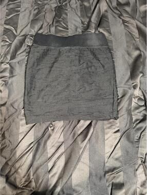 Charlotte Russe Black Mini Skirt Size Small